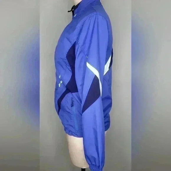 Brooks Jacket Womens Size Small Blue Athletic Lightweight Full Zip Running - Picture 5 of 12